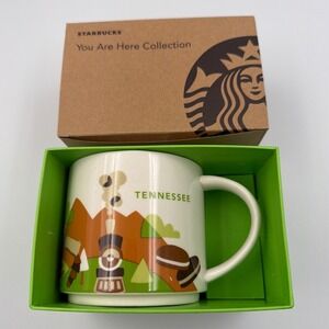 Starbucks You Are Here Collection Tennessee Coffee Mug 14 oz with Box - NEW
